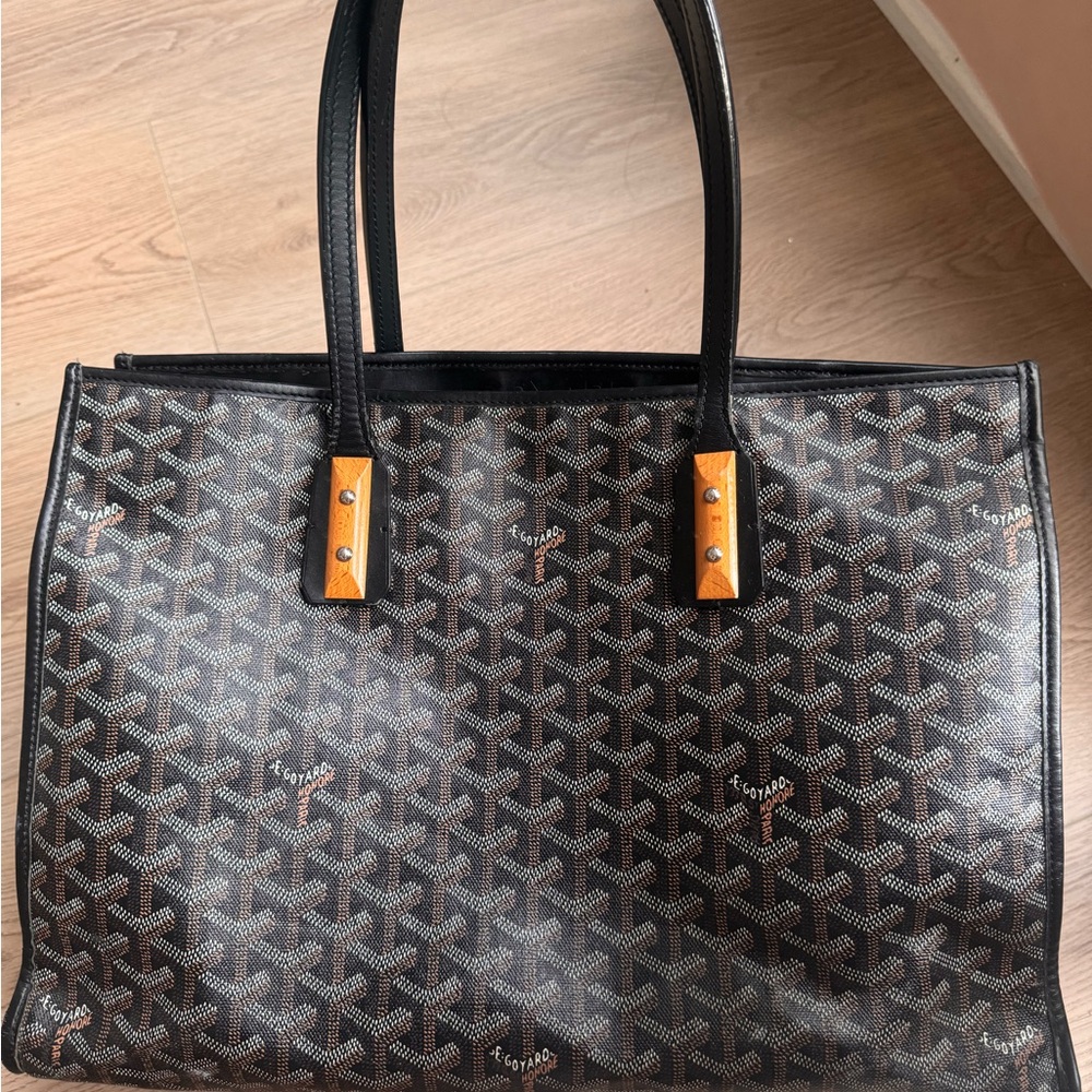 Goyard 2011 Goyardine Marquises Tote Bag - Picture 2 of 6
